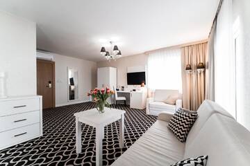 Фото номера Полулюкс с видом на сад Отель Hotel Coloseum г. Ярослав 3