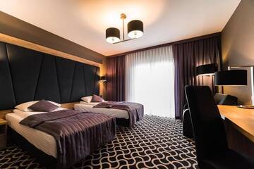 Фото номера Двухместный номер с 1 кроватью или 2 отдельными кроватями Отель Hotel Coloseum г. Ярослав 13