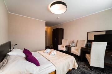 Фото номера Стандартный одноместный номер Отель Hotel Coloseum г. Ярослав 4