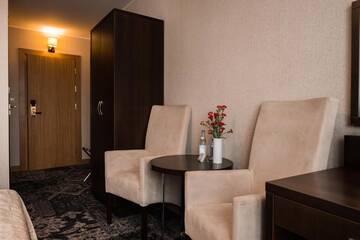 Фото номера Стандартный одноместный номер Отель Hotel Coloseum г. Ярослав 11